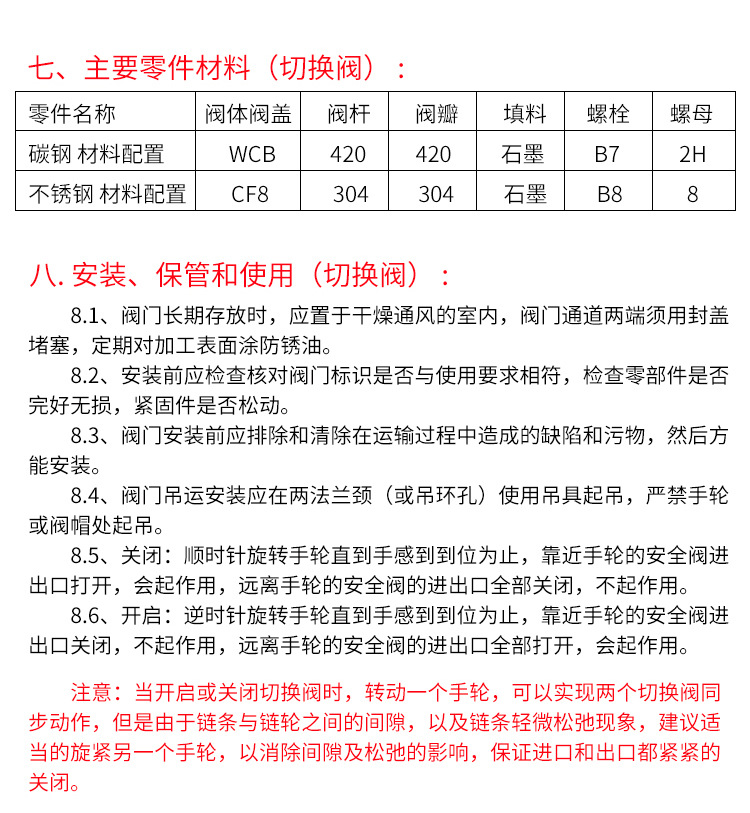 切换式弹簧式安全阀(图8)