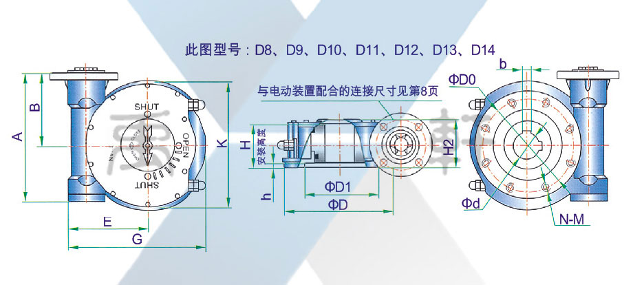 QDX3-D11电动蝶阀91香蕉视频免费下载(图1)