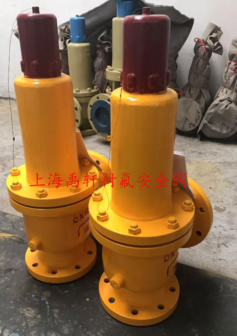 A42PFA-25C-DN100高温衬氟安全阀(图3)